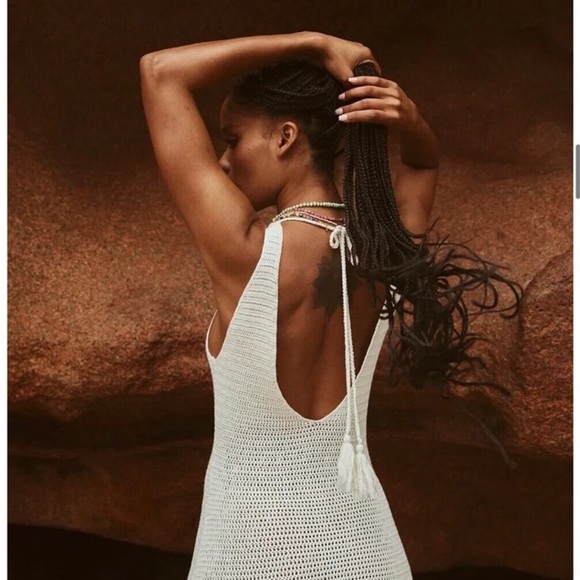 •Spell• Let The Sunshine In Crochet Dress. Never worn. - Picture 3 of 10